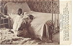 Child at Evening Prayer Postcard p8317 1906