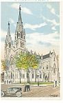 Buffalo NY St Joseph s Cathedral Postcard p8343
