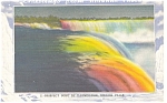 Niagara Falls Prospect Point by Illumination Postcard p8388