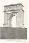 Valley Forge PA National Memorial Arch Postcard p9942