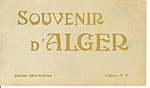 Algeria  Vintage Souvenir Folder sf0245