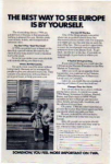 TWA Unguided Europe Tour AD twa10 1970s