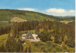 Bob Sled House Mountain Scene Germany  Postcard v0118
