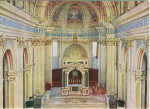 Interior Scene Italian Basilica Italy Postcard v0124