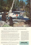 Sinclair Oil Nicolet National Forest  Ad w0390