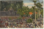 Tote Board at Hialeah Race Track Miami FL Postcard w0529