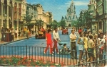 Walt Disney World Main Street Postcard w0763