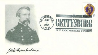 Gettysburg 141st Anniversary Cover, Colonel Joshua L. Chamberlain