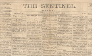 The Sentinel, Richmond, Va., October 5, 1863