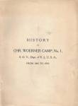 History Of Woerner Camp, No. 1, S.O.V., Dept. of New Jersey