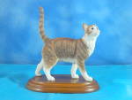 Country Artist Stratford Collection Tabby Cat, 5" high, excellent Condition. 