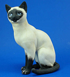 Sitting Siamese Cat, 5 1/2" high, marked "8290", excellent condition. 