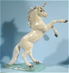 Hagen-Renaker Specialty Rearing Unicorn, #4000, current figurine.  