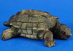 Small Resin Turtle, about 1 3/4" long.  New polyresin figurine. 