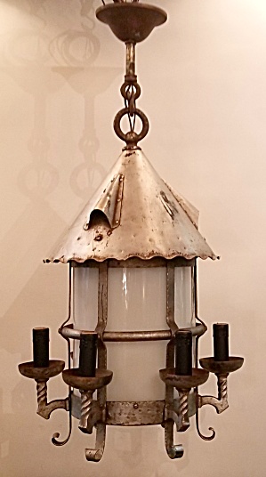 Set of 4 antique lanterns  #3730-31-32-33 (Image1)