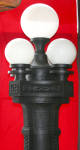 Click to view larger image of ANTIQUE MONUMENTAL LAMP STANDARDS  #3407 (Image2)