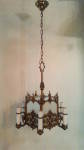 Click to view larger image of VINTAGE DECO LIGHT FIXTURE  #576   551 (Image2)