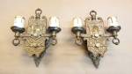 Click to view larger image of VINTAGE WALL SCONCES  #3128 (Image1)