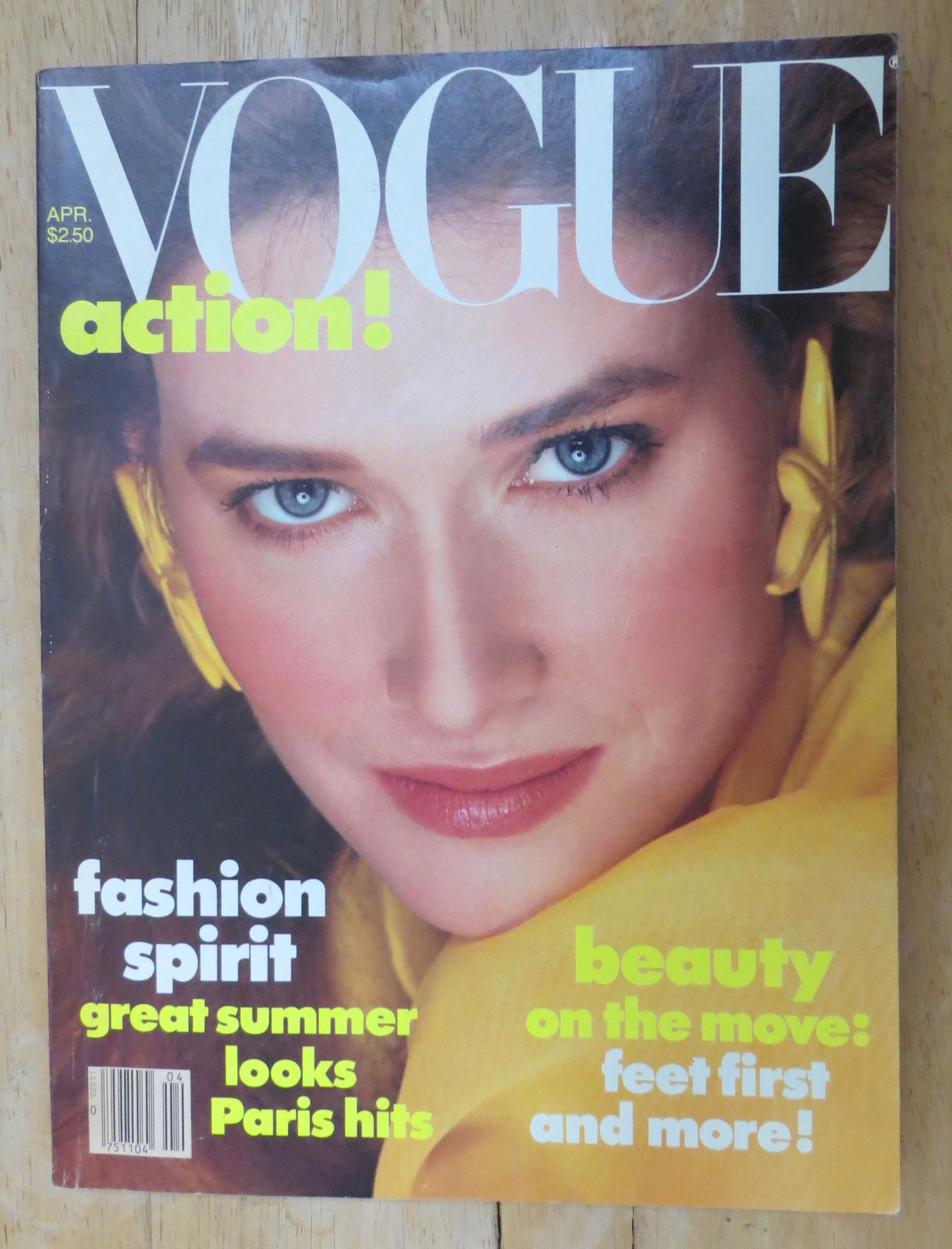 Vogue Magazine April 1982 Rosemary Mcgrotha
