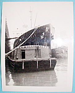 1939 New York Central Tug Boat & Steamer Photograph