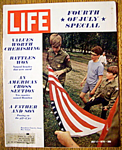 Life Magazine-july 4, 1970-fourth Of July Special