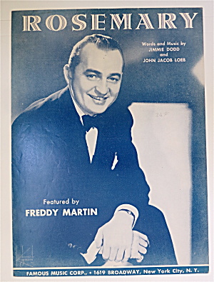 1945 Rosmary With Freddy Martin