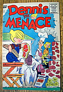 Dennis The Menace Comic #11-july 1955-no Picnic