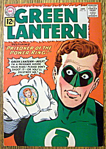 Green Lantern Comic Cover-january 1961-green Lantern