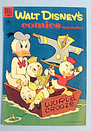 Walt Disney Comic Cover-june 1955-donald Duck & Nephews
