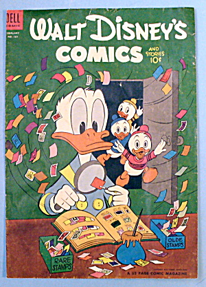 Walt Disney's Comics And Stories Comic Cover - Feb 1954