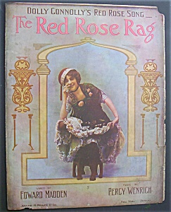 Sheet Music For 1911 The Red Rose Rag