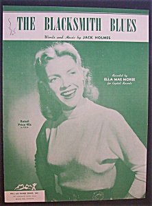 Sheet Music For 1952 The Blacksmith Blues