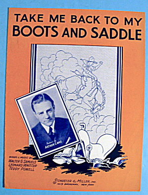 1935 Take Me Back To My Boots And Saddle