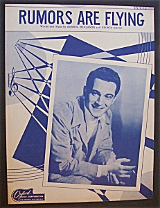 Sheet Music Of 1946 Rumors Are Flying / Bennie Benjamin (Image1)