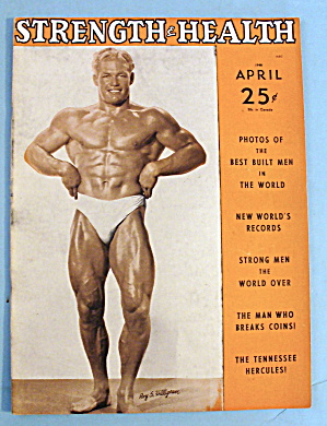 Strength & Health Magazine April 1948 Ray Hilligean