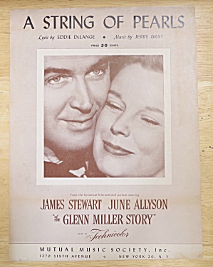 1942 A String Of Pearls Sheet Music