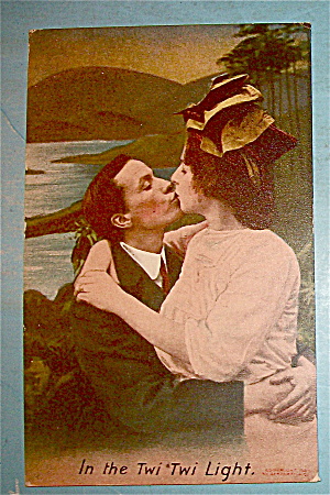 Stolen Kisses Postcard (Bamforth & Co)