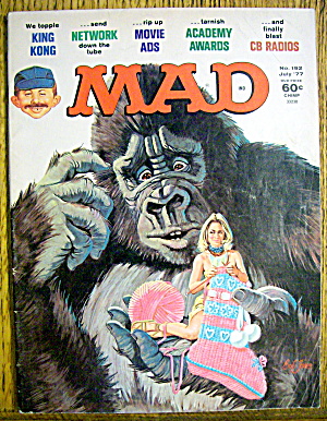 Mad Magazine #192 July 1977 King Kong