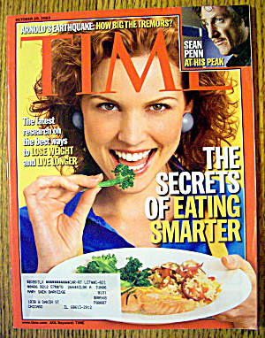 Time Magazine October 20, 2003 Secret Of Eating Smarter