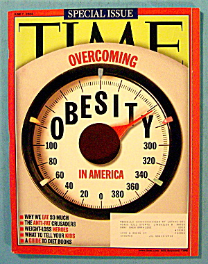 Time Magazine June 7, 2004 Obesity