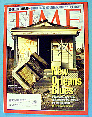 Time Magazine November 28, 2005 New Orleans Blues (Image1)
