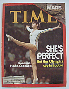 Time Magazine -august 2, 1976- Rumania's Nadia Comaneci