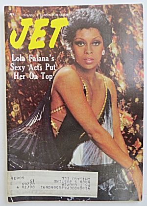Jet Magazine April 1, 1976 Lola Falana's Sexy Acts