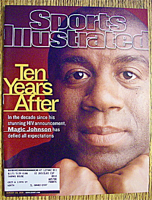 Sports Illustrated Magazine August 20, 2001 Magic J