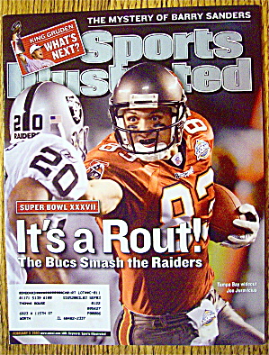 Sport Illustrated Magazine February 3, 2003 Jurevicius (Image1)