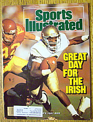 Sport Illustrated Magazine December 5, 1988 Tony Rice