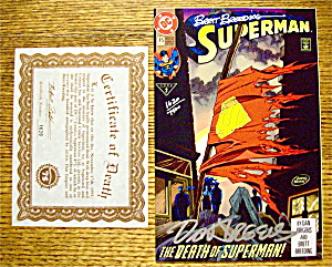 The Death Of Superman Comic 1993 Superman Dead (Image1)