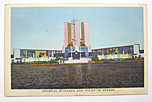 Federal Building And Court Of States Postcard