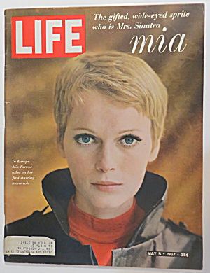 Life Magazine May 5, 1967 Mia Farrow