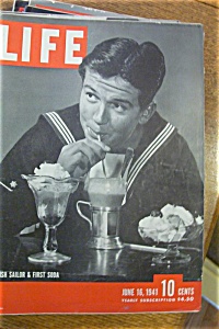Life Magazine June 16, 1941 British Sailor & First Soda